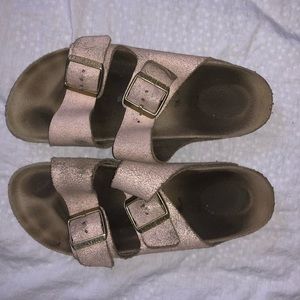 Rose Gold Birkenstock’s